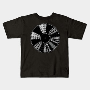 Vinyl LP Design (style 2) Kids T-Shirt